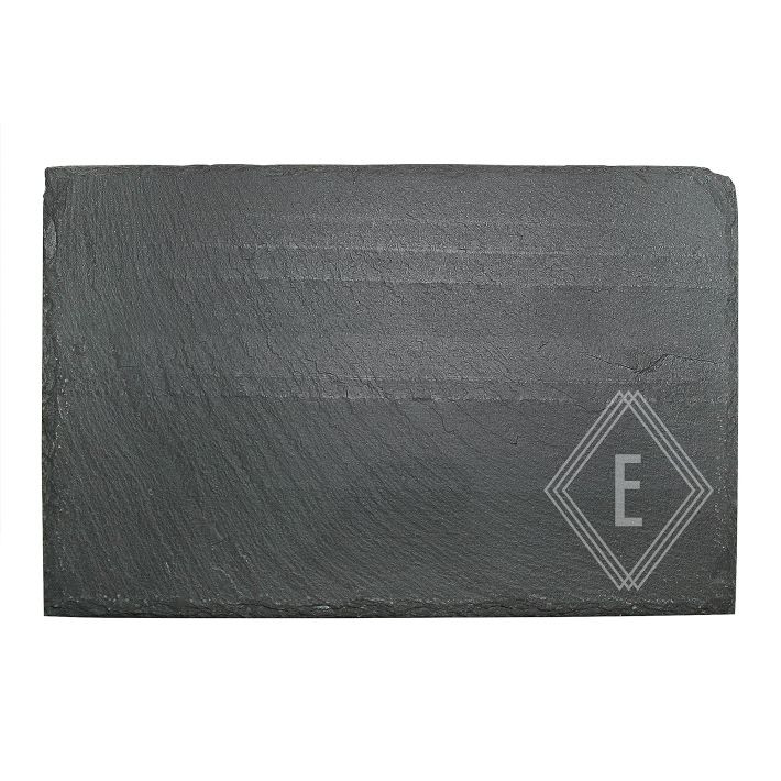 Monogram Slate Cheese Board | West Elm (US)