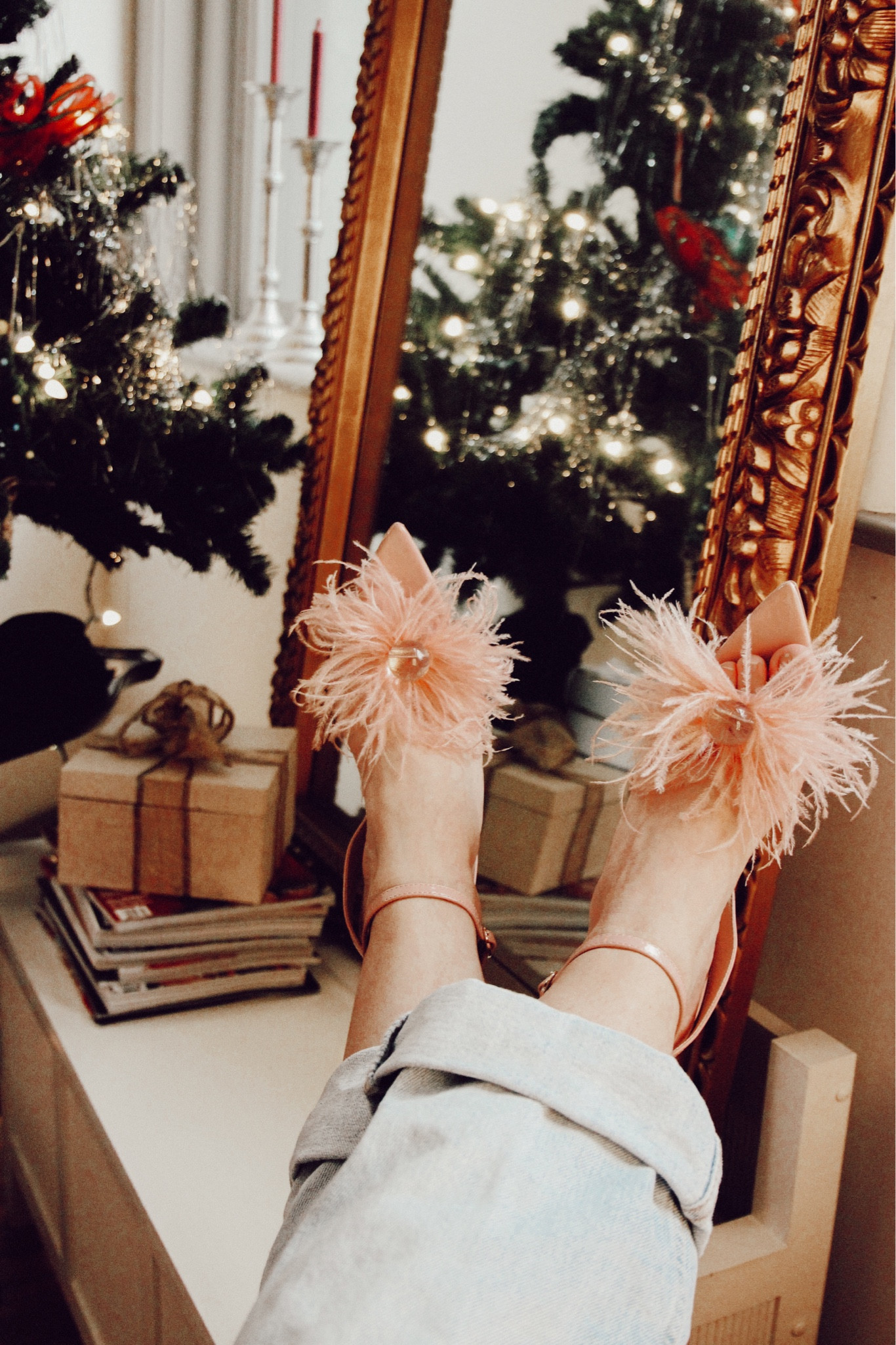 A super cute pair of shoes for the holidays! I love the feather trend! 

#LTKSeasonal #LTKshoecrush #LTKHoliday