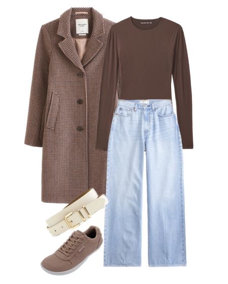 Brown vibe with a side of wide toe bed shoes 