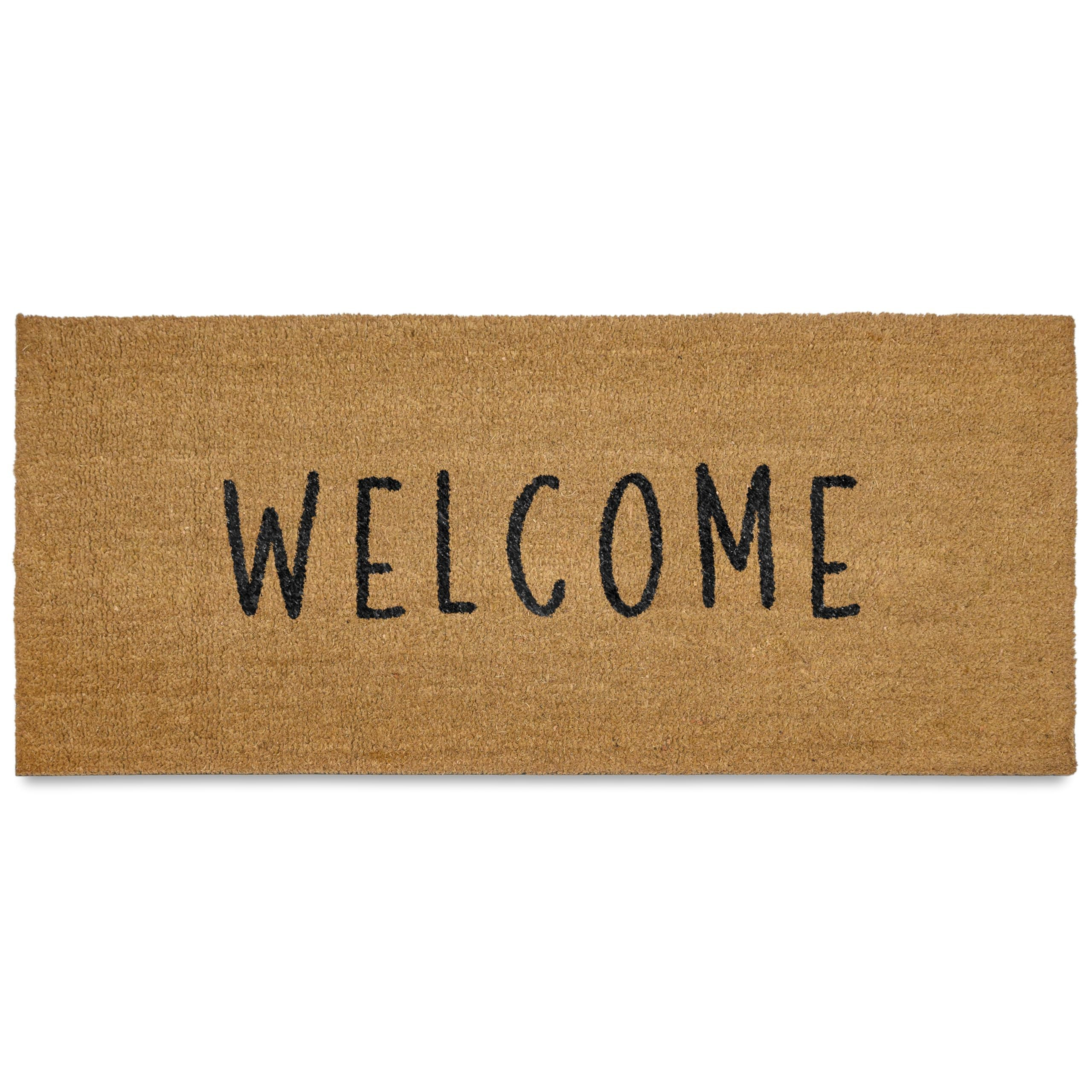 MAINEVENT Welcome Long Door Mat 48x24 Inch, Oversized Welcome Mat for Double Door Outdoor Entranc... | Amazon (US)