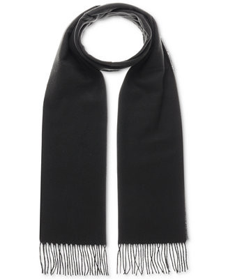 V. Fraas Men's Solid Cashmink Scarf & Reviews - Hats, Gloves & Scarves - Men - Macy's | Macys (US)