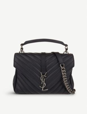 Collège small quilted-leather satchel bag | Selfridges