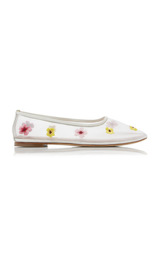 Alba Mesh Ballet Flats | Moda Operandi (Global)