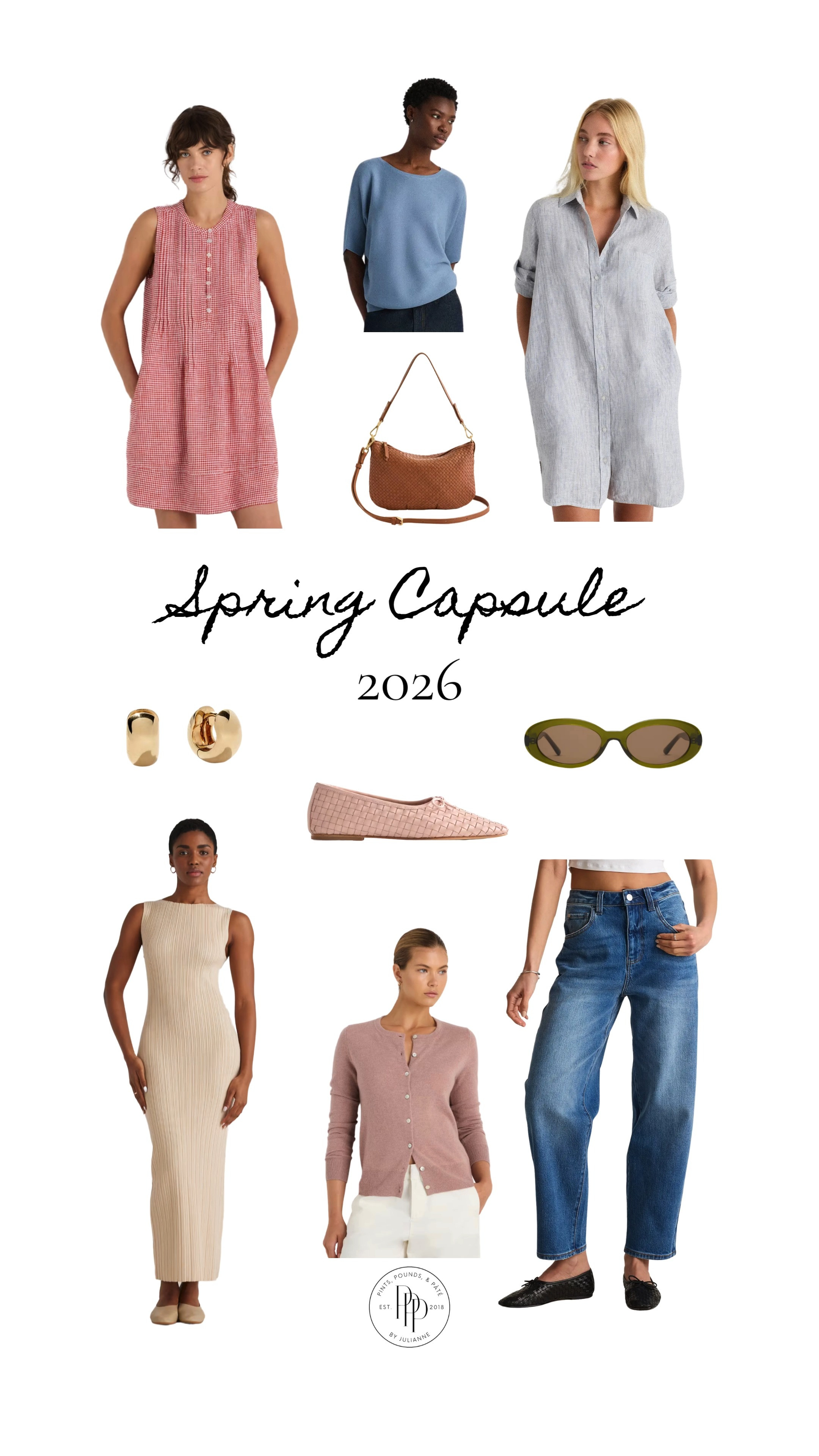 Spring capsule wardrobe staples 🌸
Easy pieces you can mix and match all season long.

Spring break, spring outfit, spring fashion, @quince 

 #LTKootd #LTKSeasonal #LTKSaleAlert