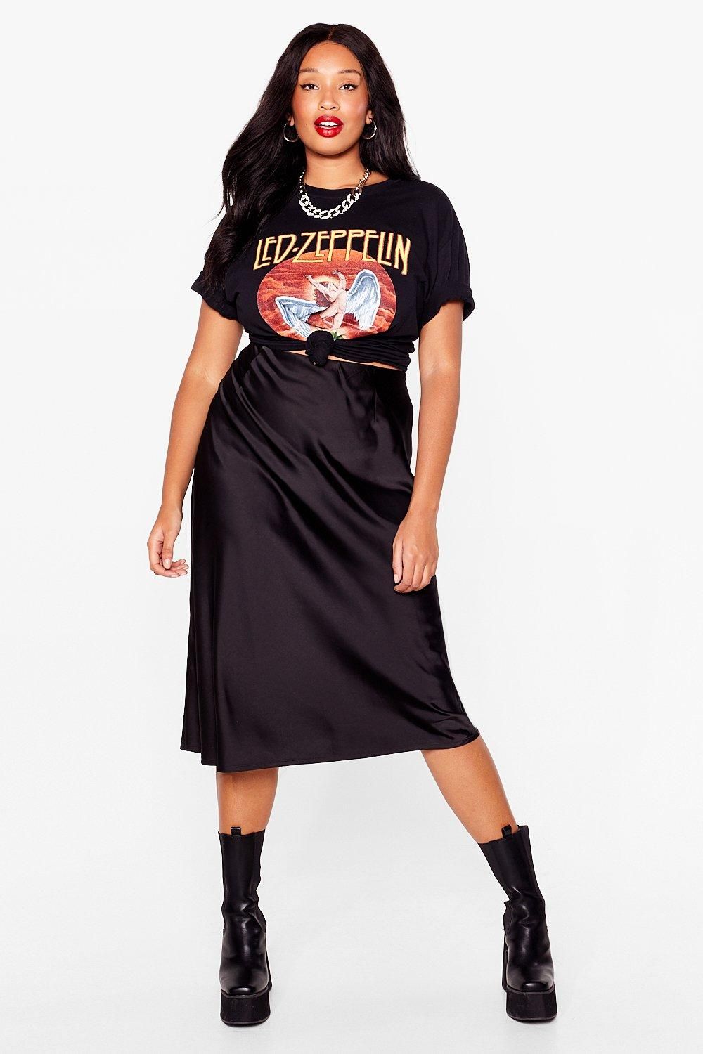 Just My Type Plus Satin Mini Skirt | NastyGal (US & CA)