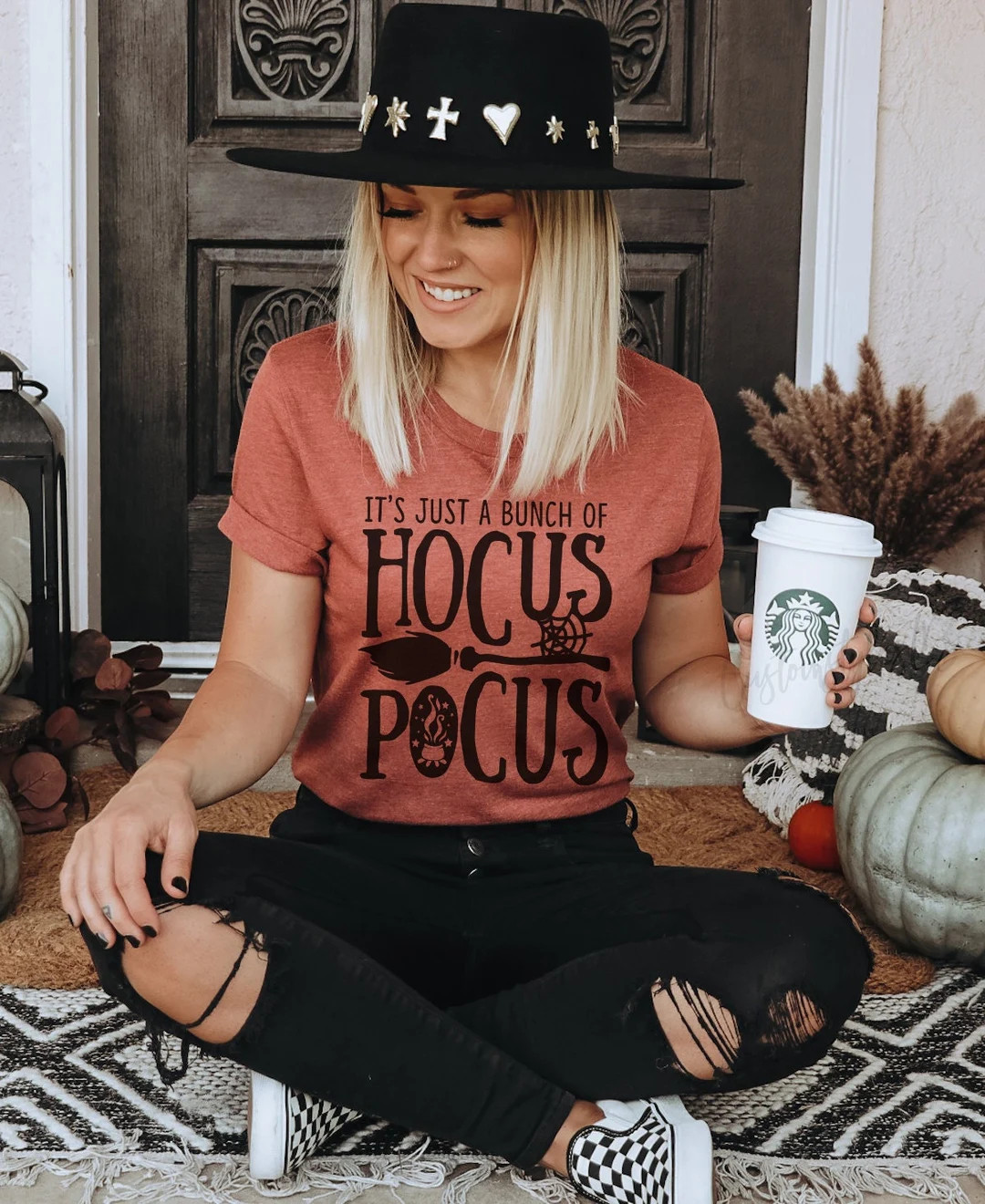 Hocus Pocus With Broom UNISEX Shirt Hocus Pocus Shirt Unisex - Etsy | Etsy (US)