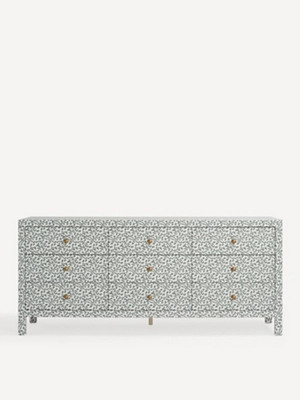 Hale Canvas Nine-Drawer Dresser | Anthropologie (US)