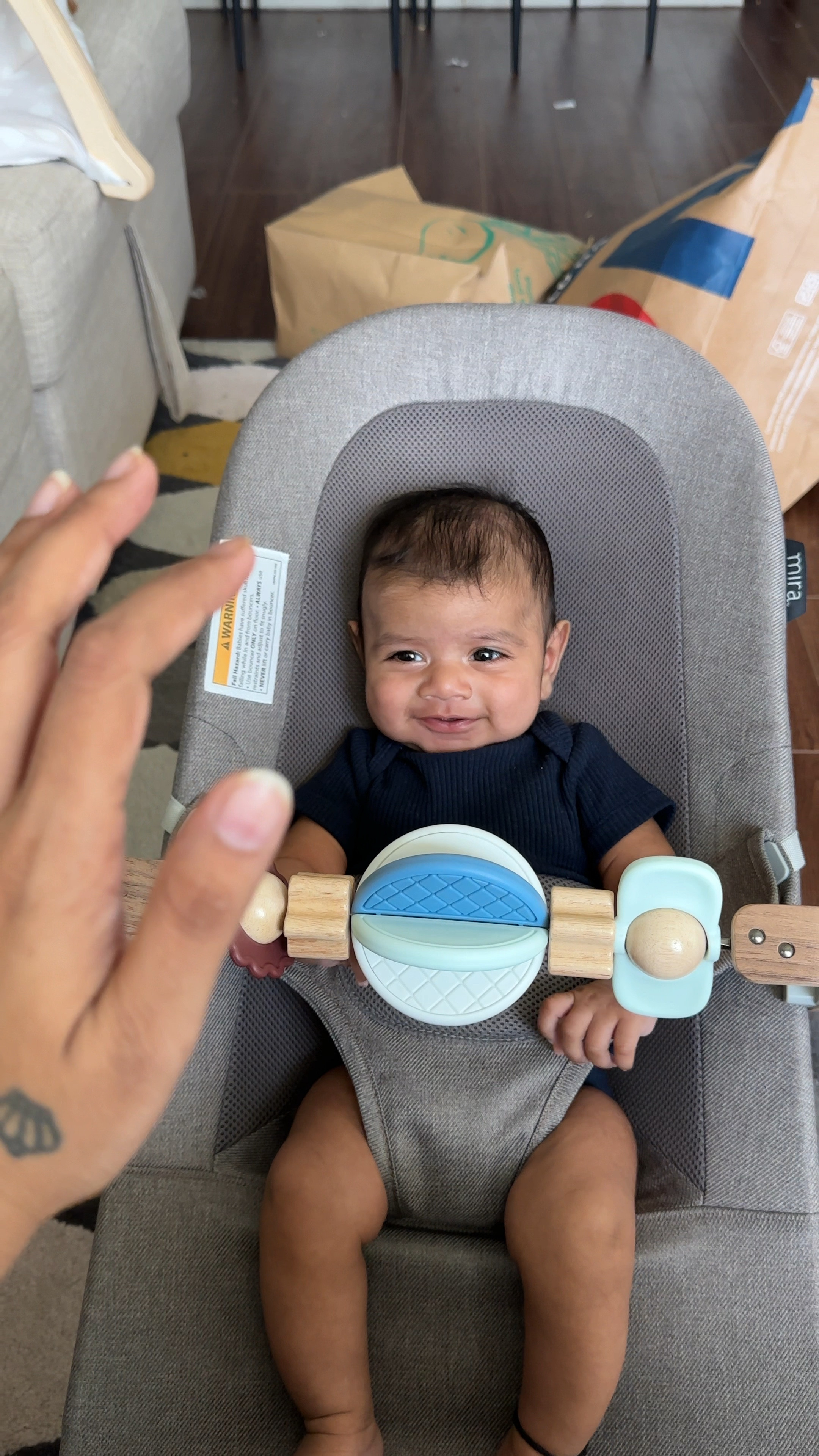 Baby Bouncer | My baby loves it… very good comfort & material… works best fir winter & summer days as it has removable insert.

#LTKVideo #LTKBaby #LTKFamily