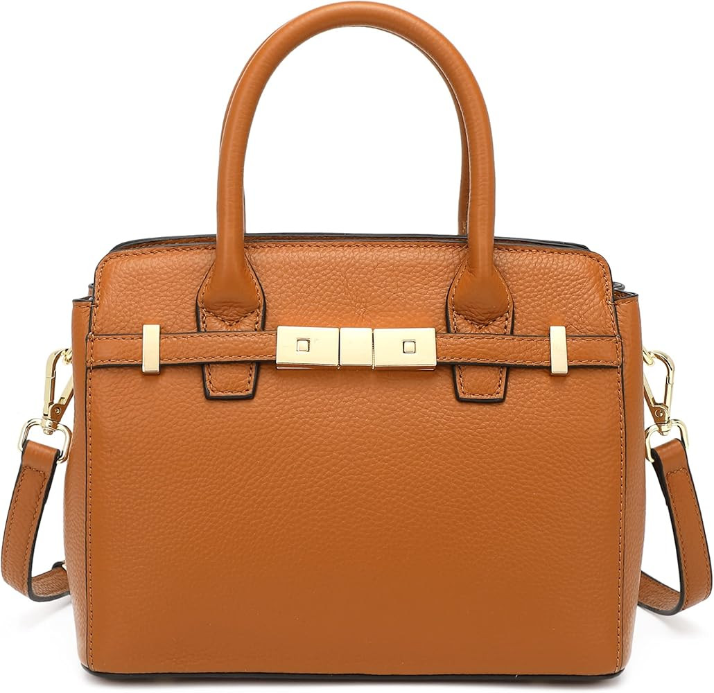 Jeph Lan Satchel Handbags for Women Small Top Handle Bags Leather Crossbody Bag Shoulder Purse | Amazon (US)