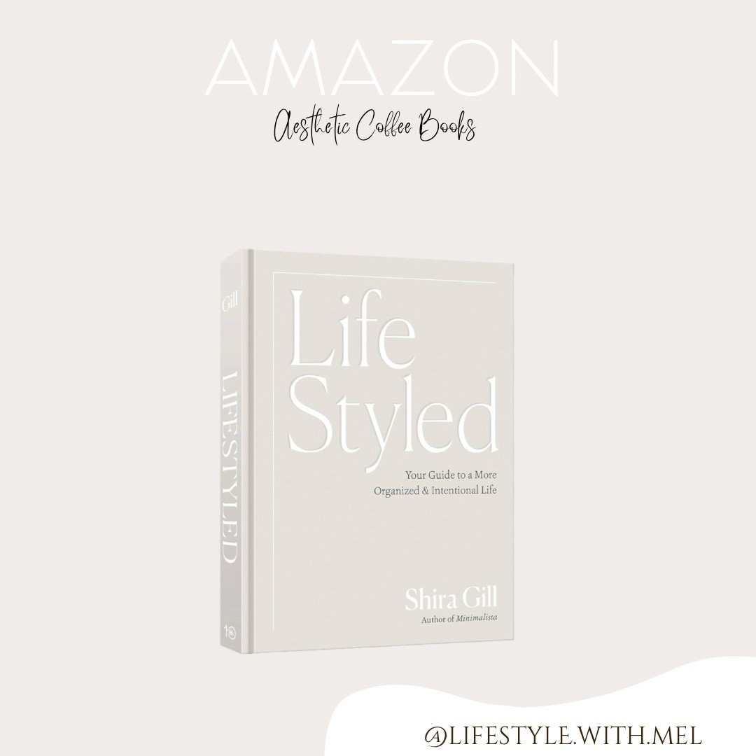 Aesthetic coffee books

#LTKmomlife #LTKHome #LTKmorningroutine