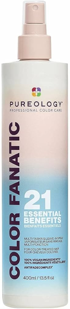 Pureology Color Fanatic Multi-Tasking Leave-In Spray, 21 Benefits for All Hair Types, Heat Protec... | Amazon (US)