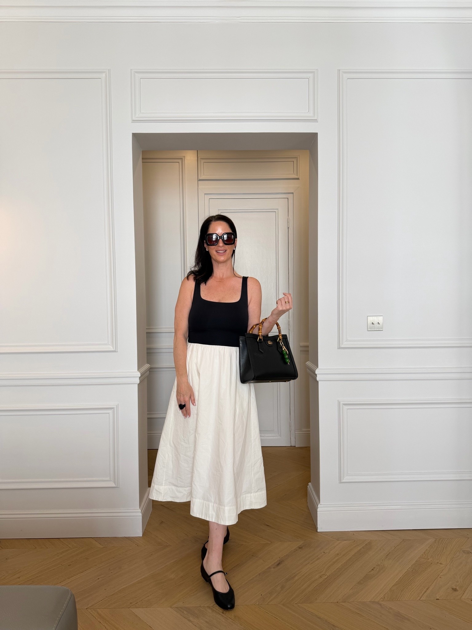 Summer Dress Look!
Perfect for your euro summer or anywhere you are! This dress is so comfy, the top is fitted and a compression material so i easily only used a @NOOD light and airy sticky bra! Also the dress has pockets! I paired it with some @Margaux Mary Jane flats and my Gucci Diana bag! OOTD

#LTKTravel #LTKSeasonal #LTKOver40