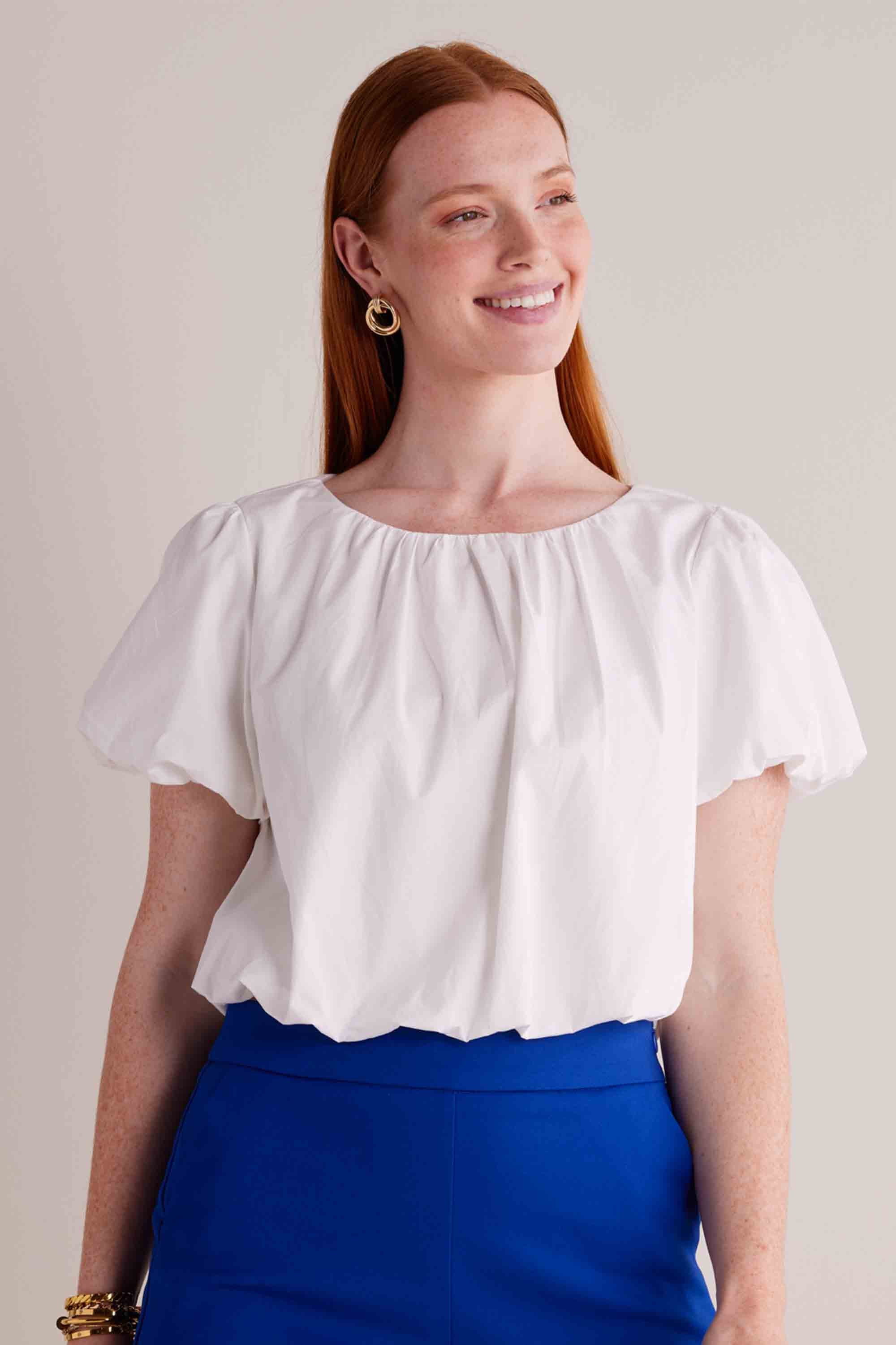 Martha Top- White | Avara