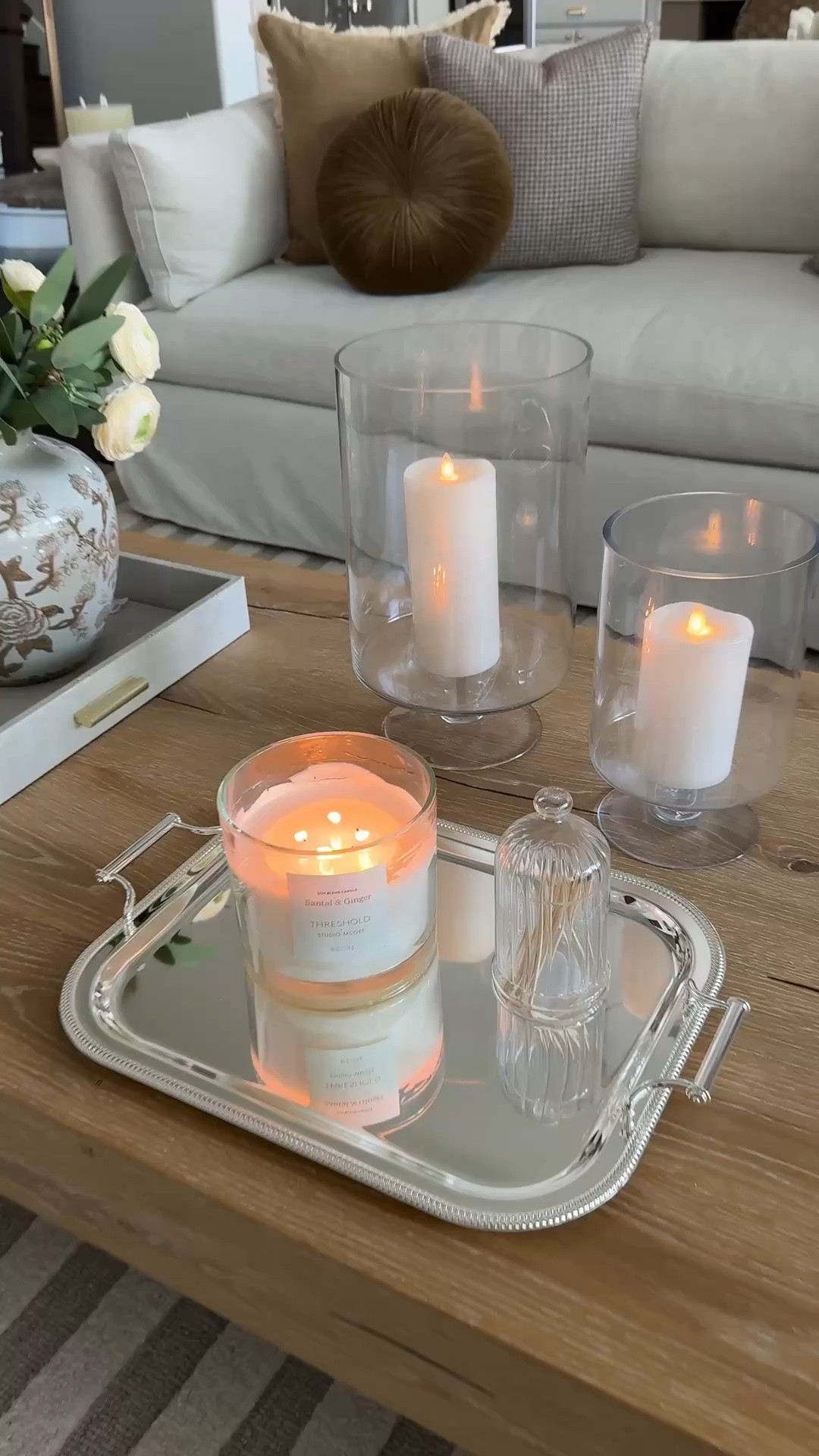 This silver tray is a wow moment. The intricate detailing gives it that collected, vintage look without the vintage-store hunt. Elegant, timeless, and one of those pieces that instantly makes everything styled on top look more expensive. And yes—she’s on sale.

#LTKHome #LTKSeasonal #LTKSaleAlert