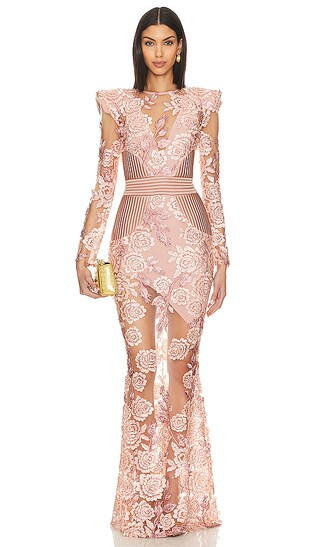 The Beginning Gown in Nude | Revolve Clothing (Global)