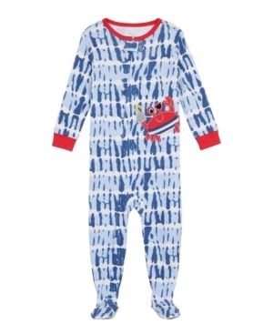 Baby Boys Tie Dye Crab Footie Pajamas | Macys (US)