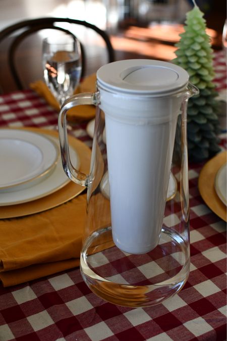 Drinking more water with the chicest water filter pitcher  

#LTKU #LTKover40 #LTKhome