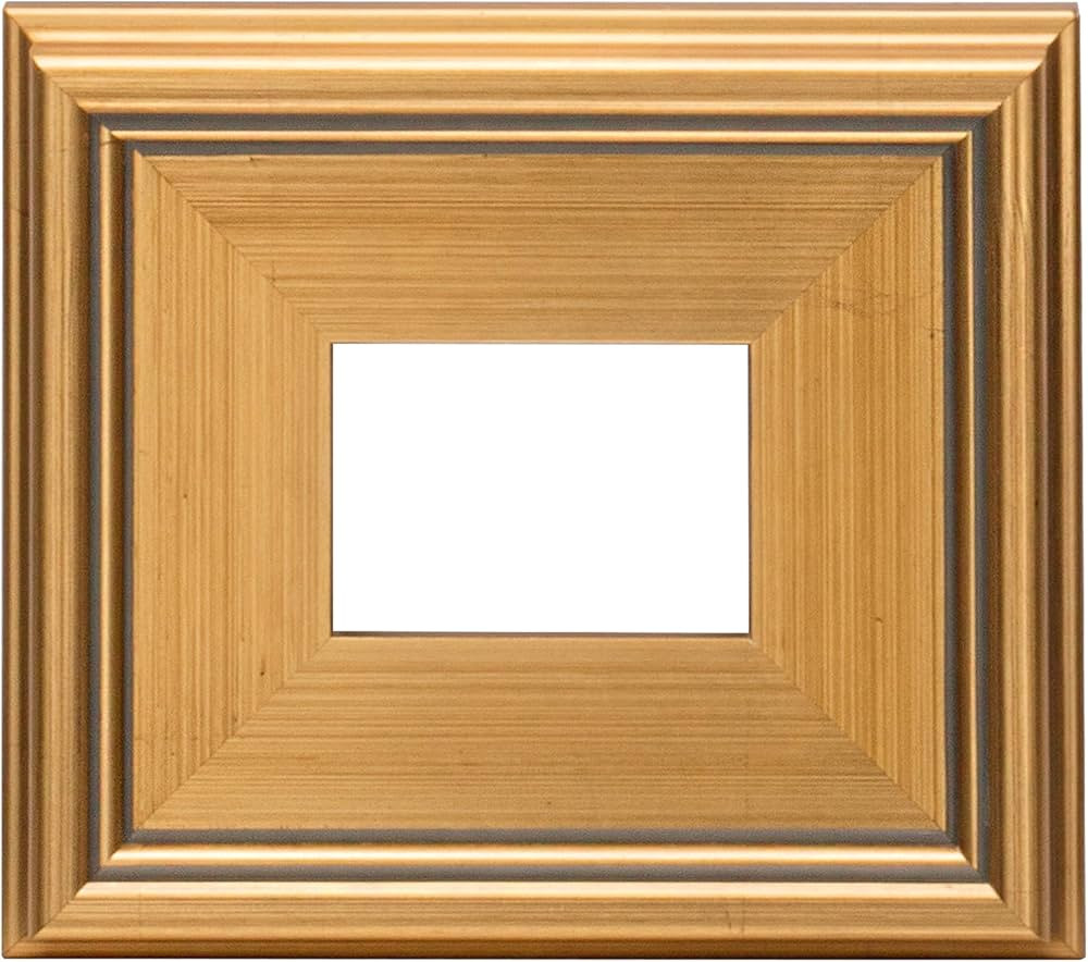 Creative Mark Plein Air Wooden Picture Frame - 4X6 Gold - Professional Single Frame for Art Panel... | Amazon (US)