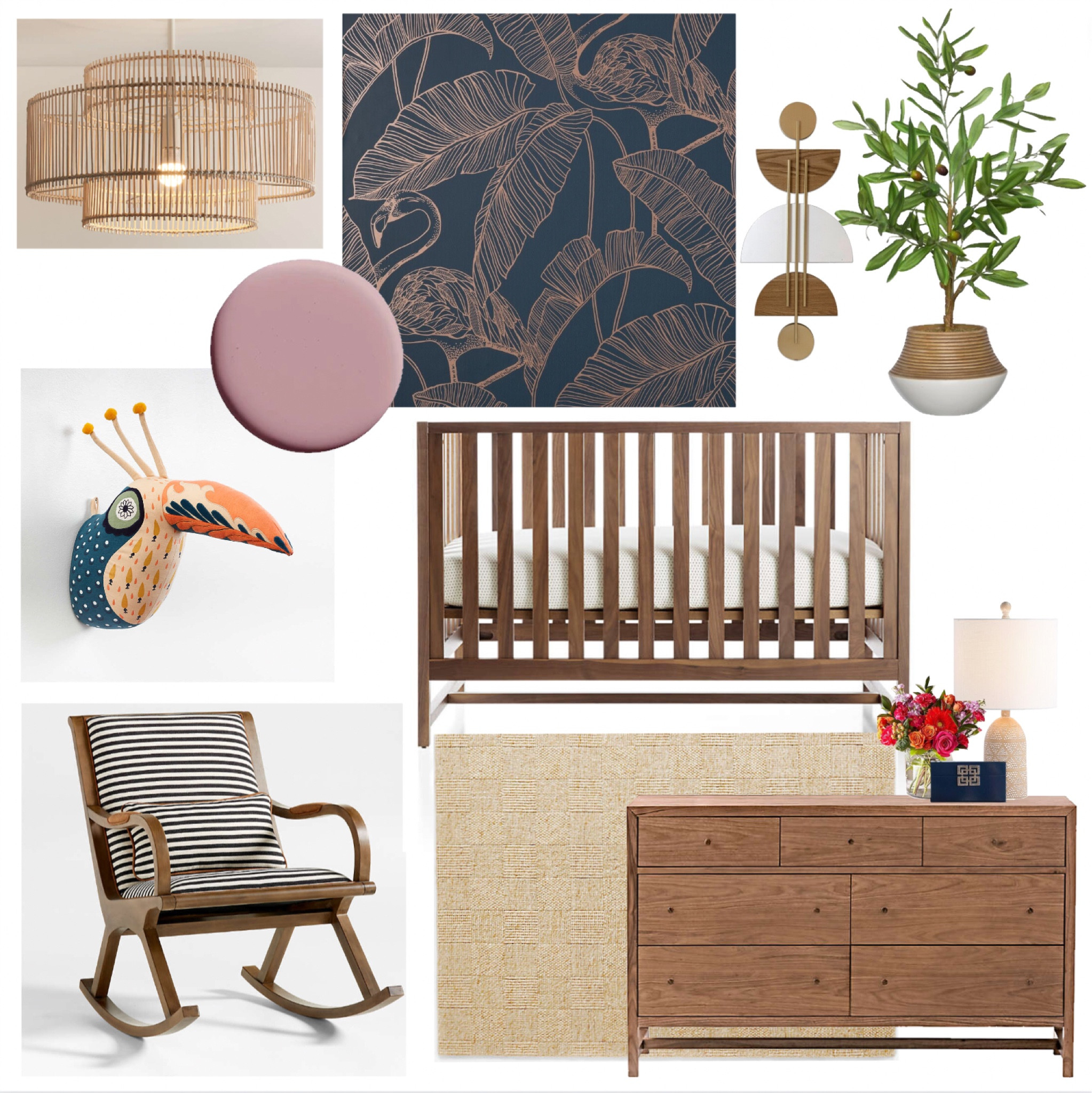 This non-pasted wallpaper brings a tropical vibe, it’s peelable and washable! Great accent for a nursery 🥰

#tropicalnursery #nursery #kidsroom 



#LTKbaby #LTKsalealert #LTKkids