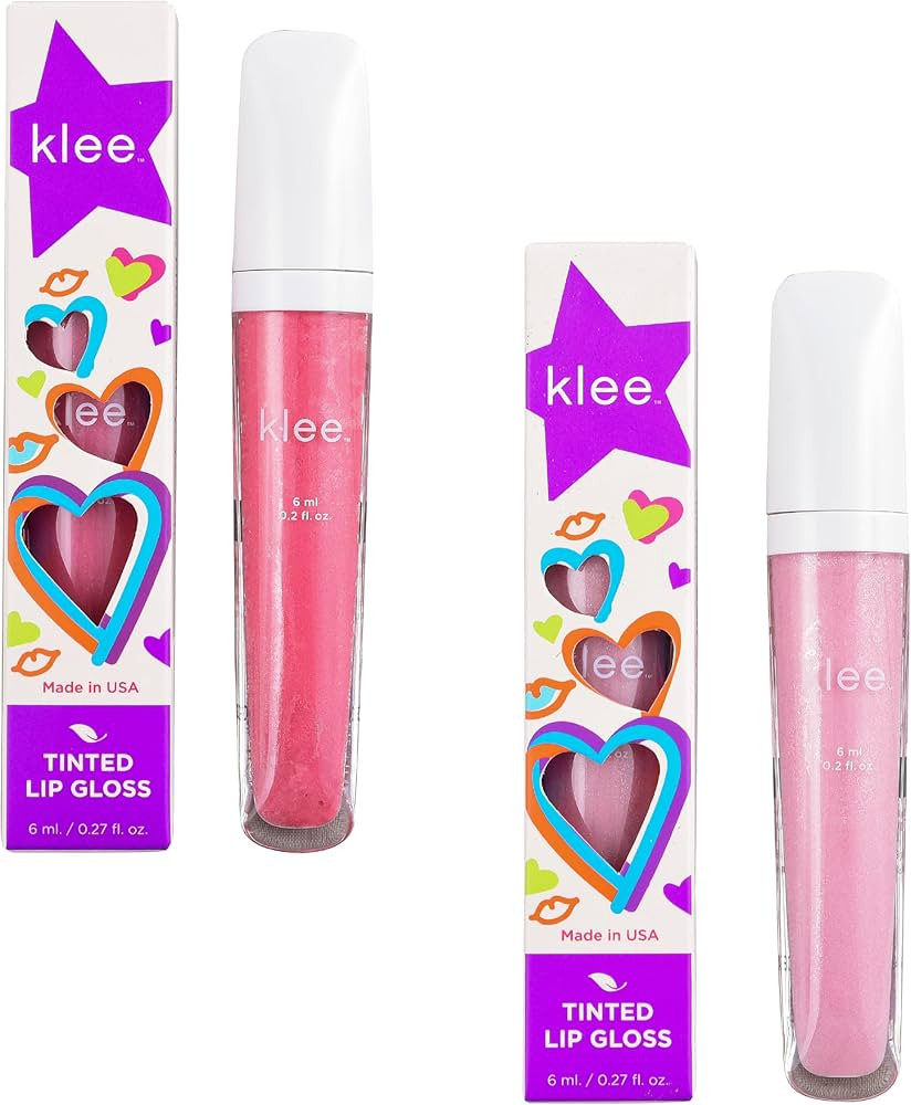 LunaStar Klee Flavored Lip Gloss Bundle. Perfect for kids and tweens. Gentle and Non-Toxic. Made ... | Amazon (US)