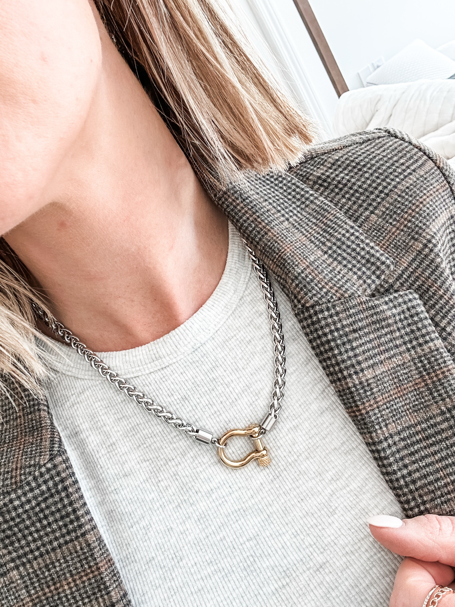 New necklace! Obsessed and on sale. And lots of color options available  

#LTKFindsUnder100 #LTKSaleAlert #LTKMostLoved