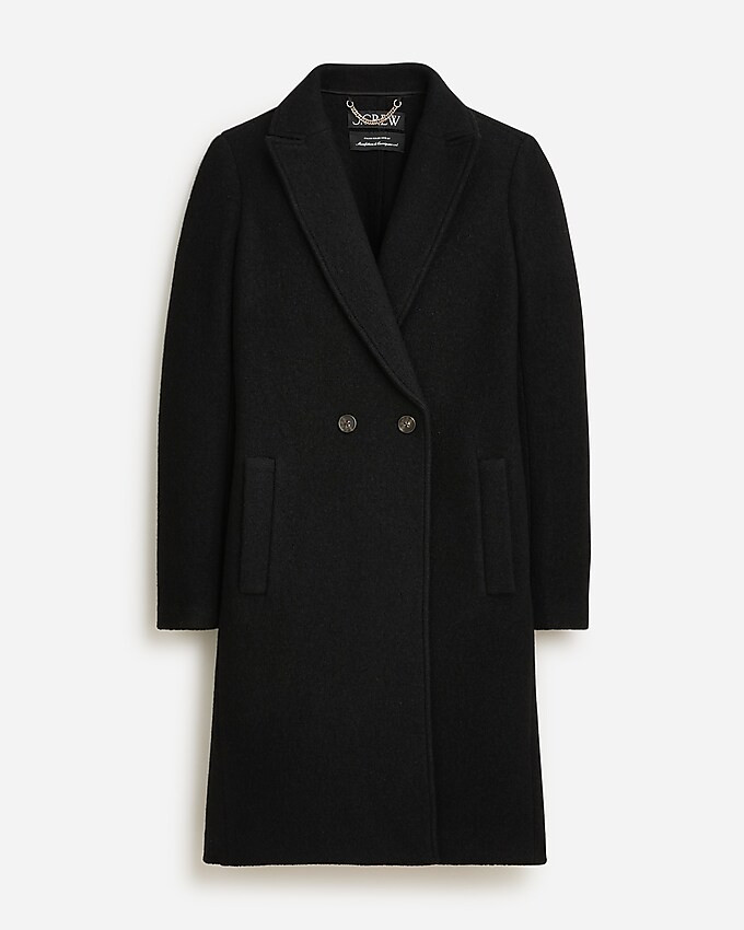 New Daphne topcoat in Italian boiled wool | J. Crew US