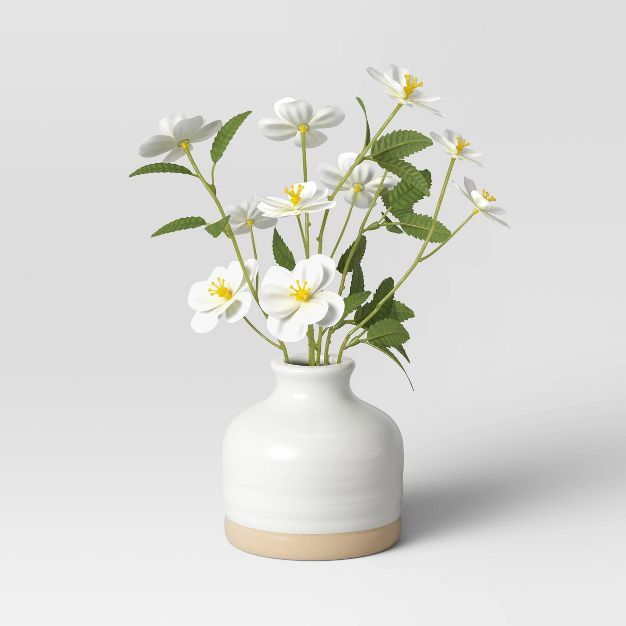 White Flower Potted - Threshold&#8482; | Target