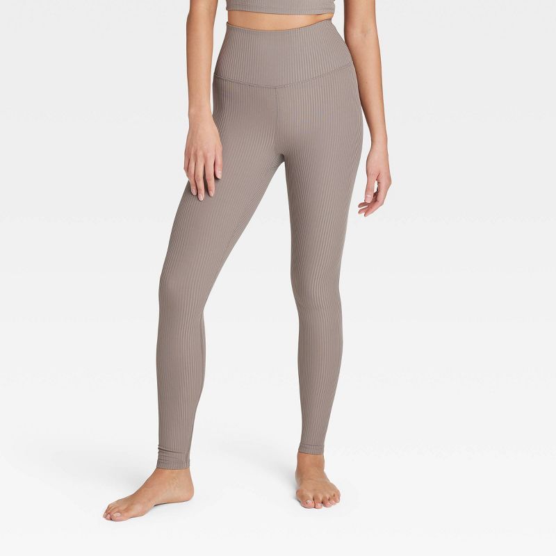 Women's Ultra High-Rise Rib Leggings - All in Motion™ | Target