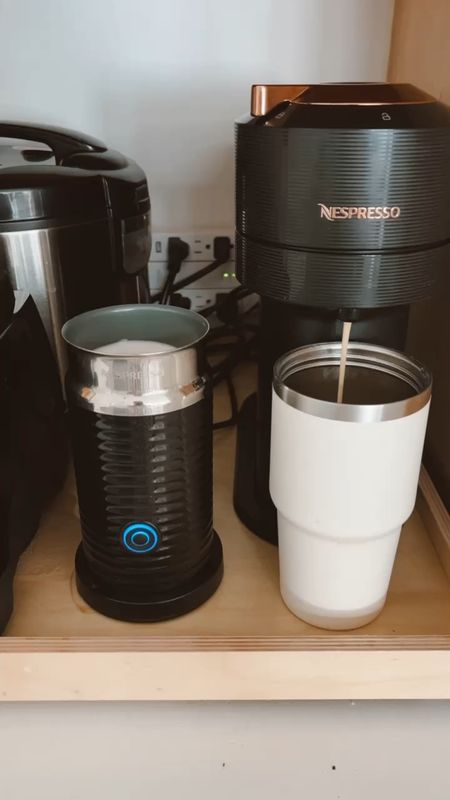 Nespresso machine that we love and use every day! Makes the best coffee and I love the frother and customization. Similar ones on sale for up to 40% off! 

#LTKsalealert #LTKhome