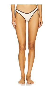 DEVON WINDSOR Annie Bikini Bottom in Cream Sequin from Revolve.com | Revolve Clothing (Global)