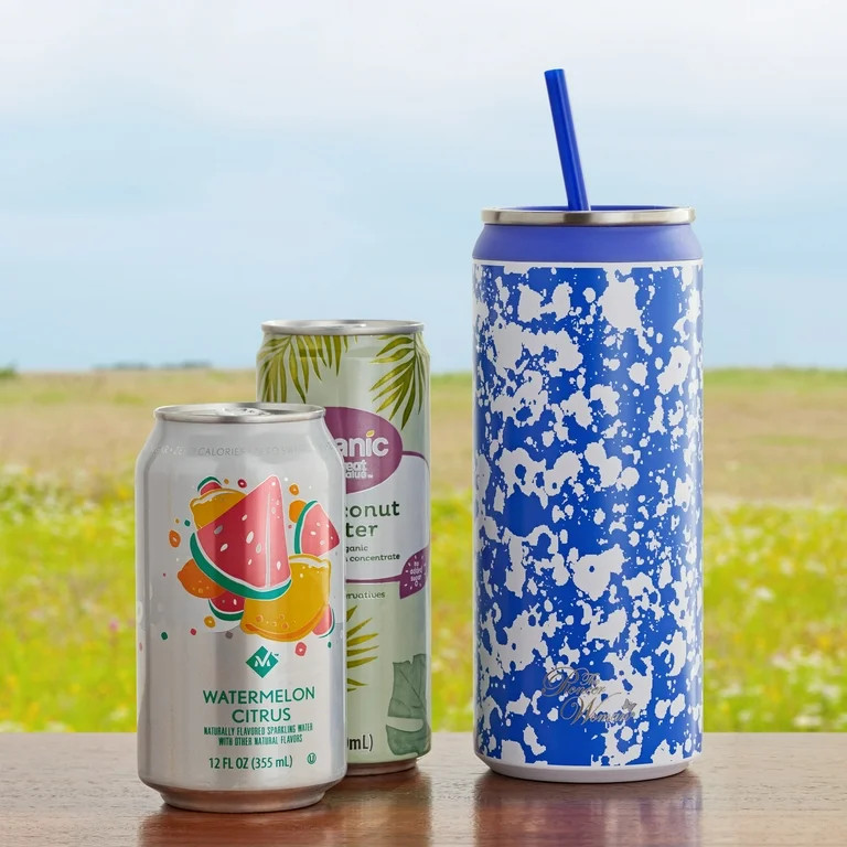 The Pioneer Woman Can Cooler Tumbler, Cobalt | Walmart (US)