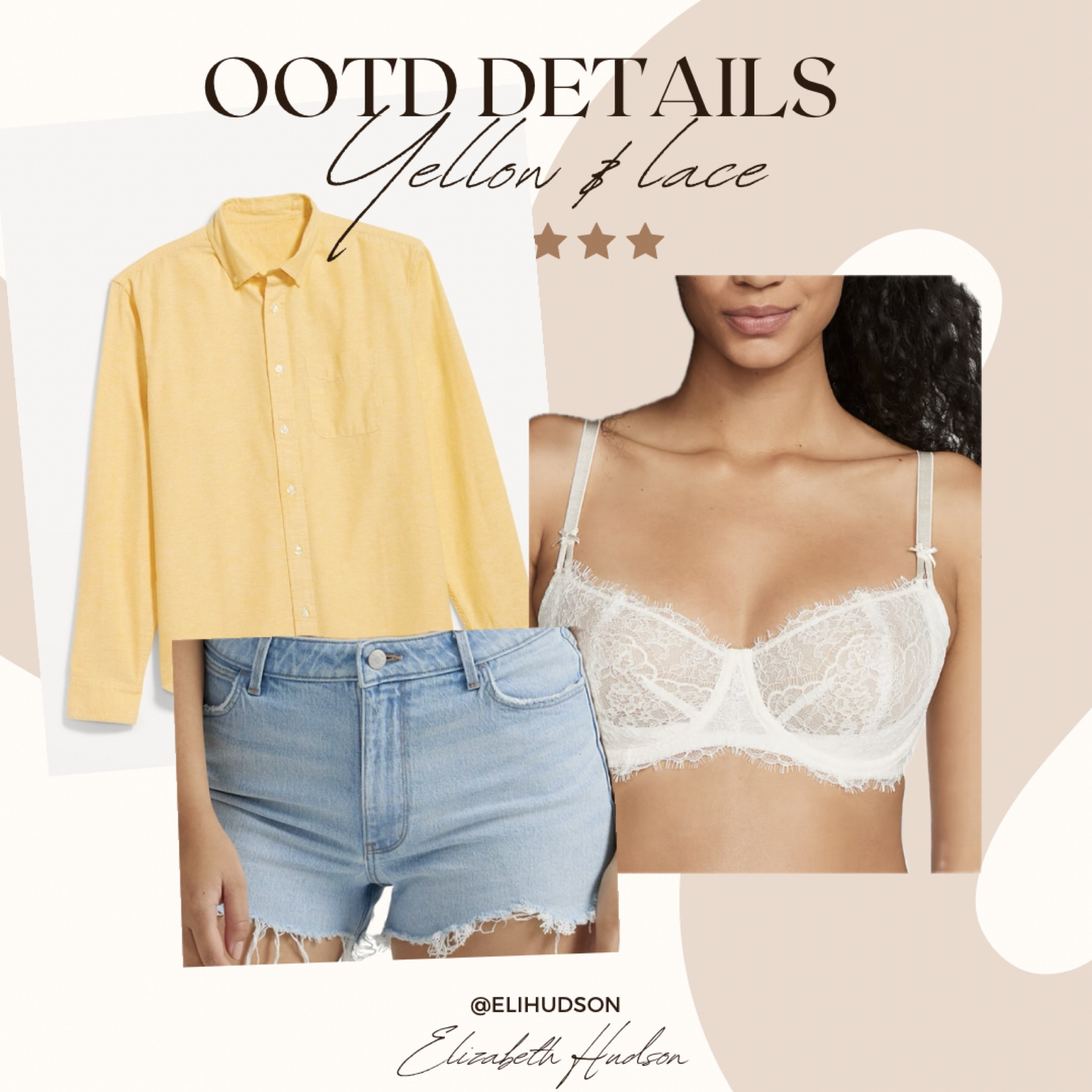 YELLOW & LACE 

#LTKStyleTip #LTKSeasonal #LTKSaleAlert
