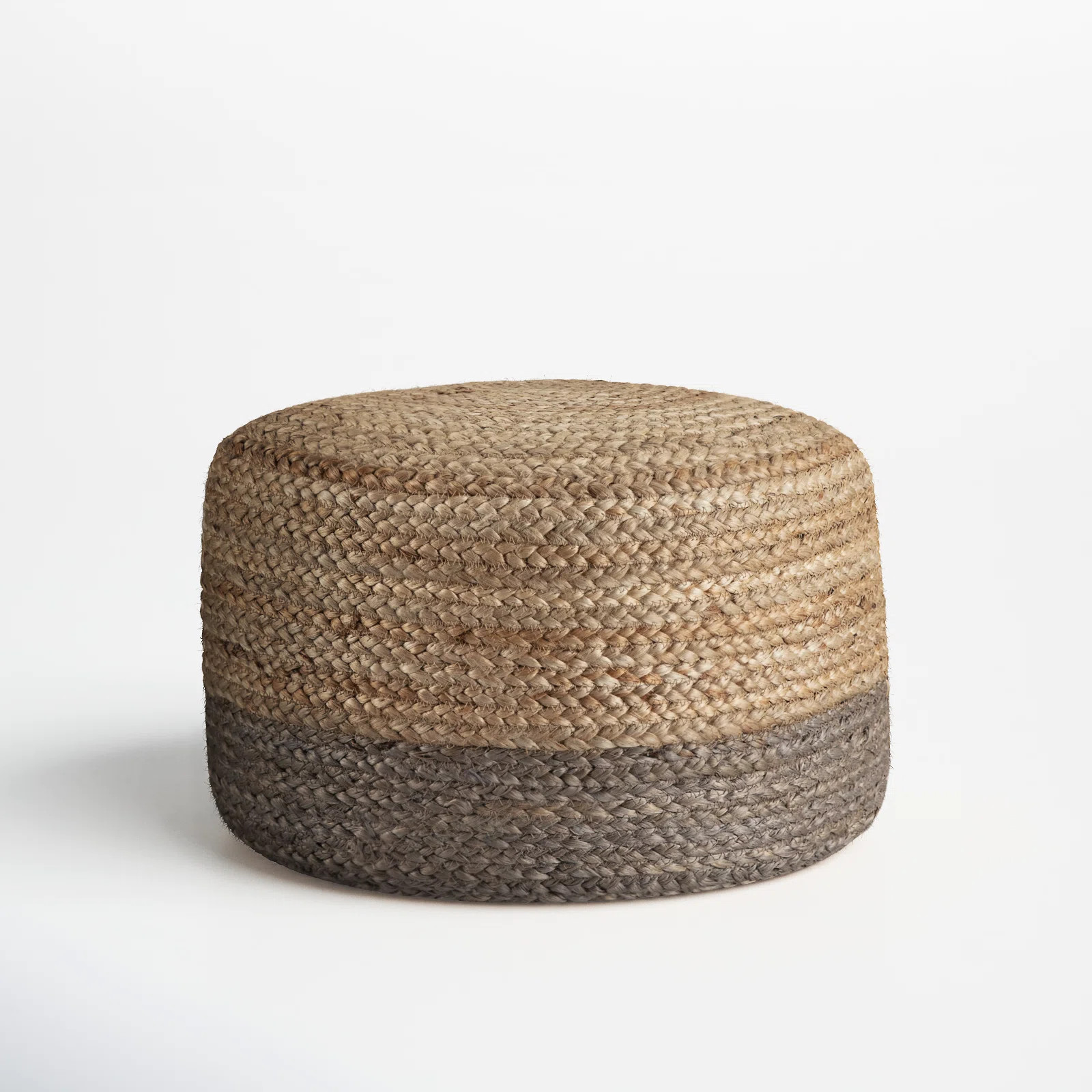 Teele 18" Wide Round Pouf Ottoman | Wayfair North America