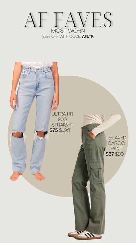 Abercrombie on sale with code AFLTK

Abercrombie jeans, cargo pants, spring denim, 90s jeans, straight jeans, denim on sale, Abercrombie code 

#LTKSale #LTKunder100 #LTKFind