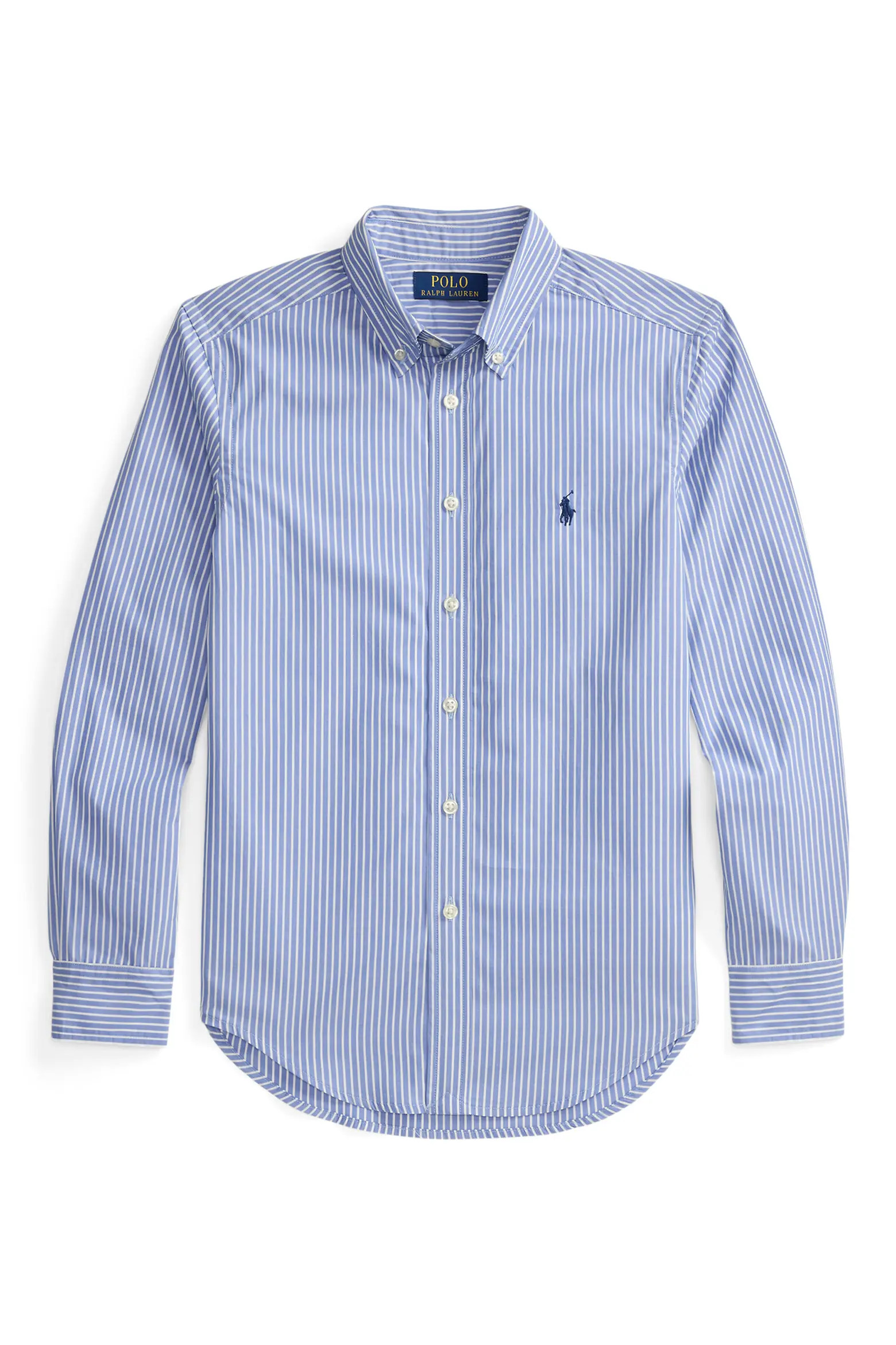 Kids' Stripe Cotton Poplin Button-Down Shirt (Nordstrom Exclusive) (Men) | Nordstrom | Nordstrom