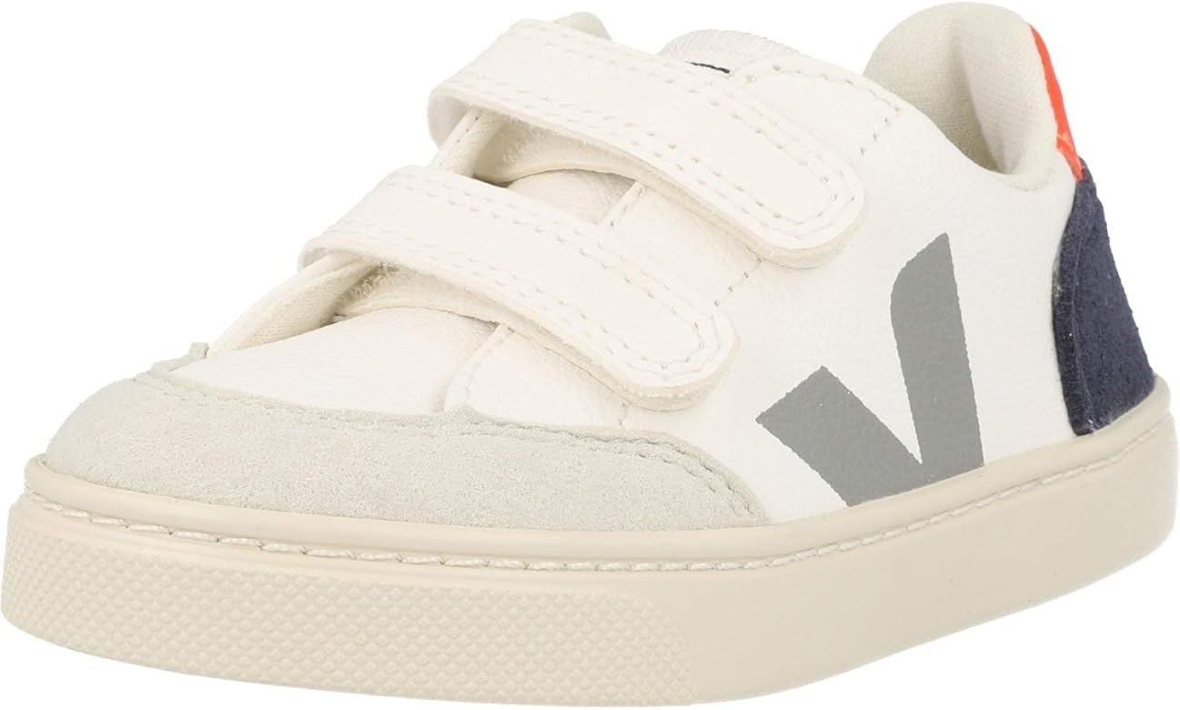 Veja Small V-12 Hook and Loop (Toddler) Extra White/Multicolor/Nautico Unisex EU 27 (US 10 Toddler)  | Amazon (US)