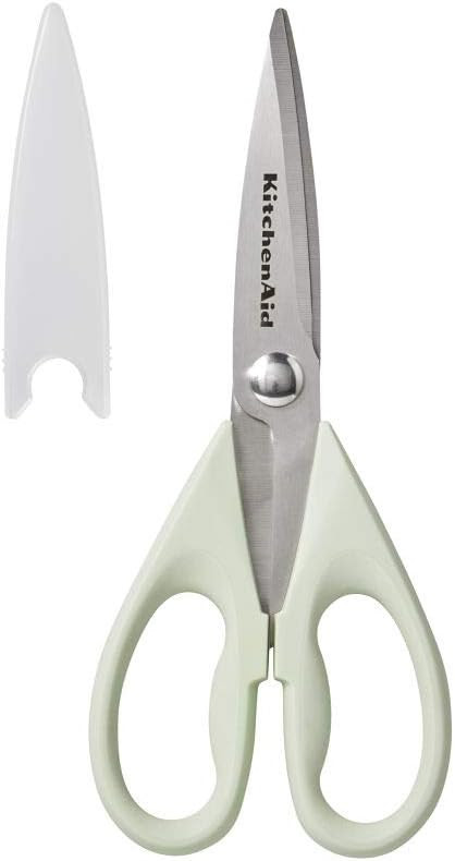 KitchenAid All Purpose Shears with Protective Sheath, 8.72-Inch, Pistachio | Amazon (US)