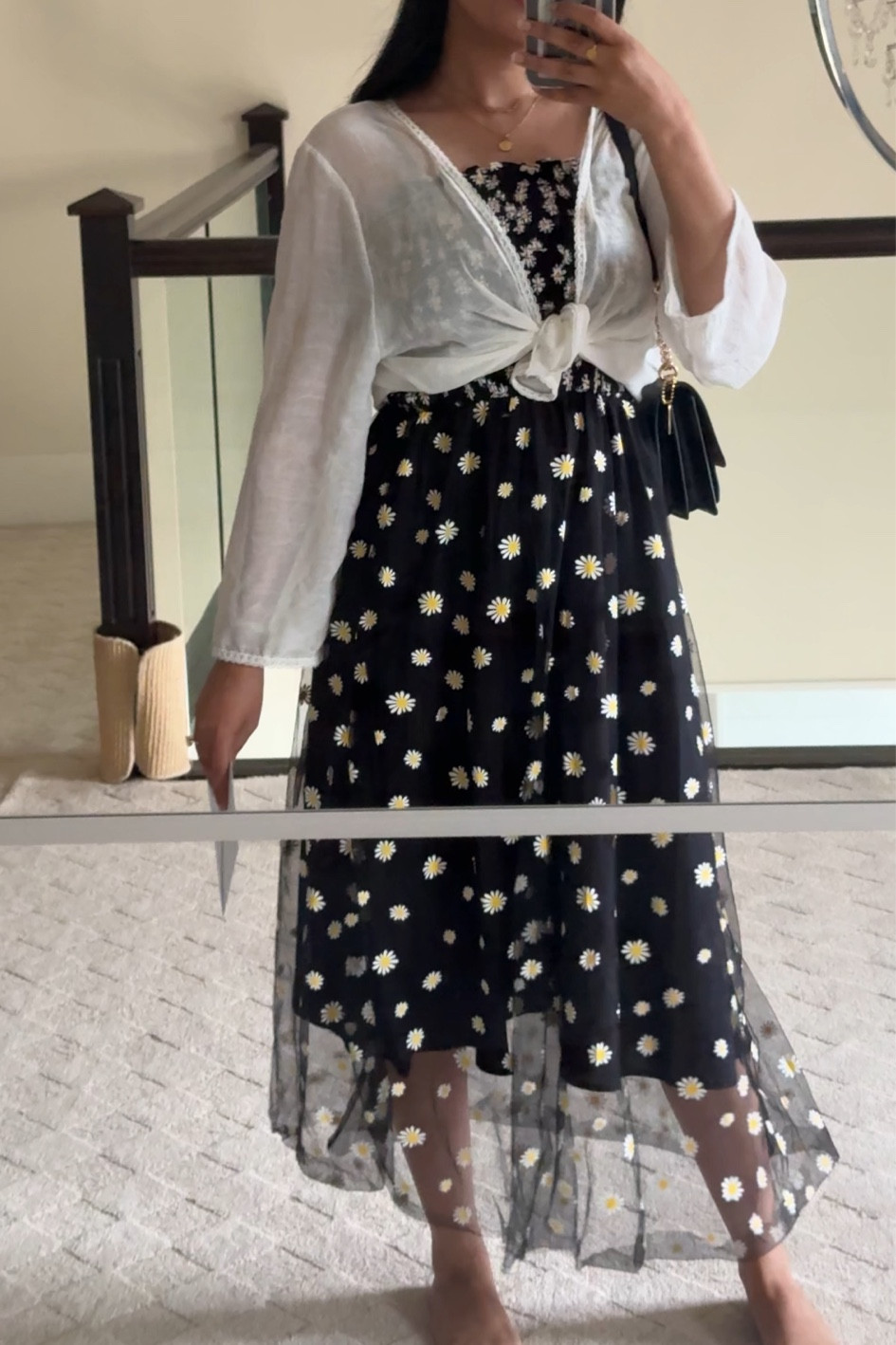 Black daisy dress 🌼🖤

#LTKSeasonal #LTKstyletip #LTKsalealert