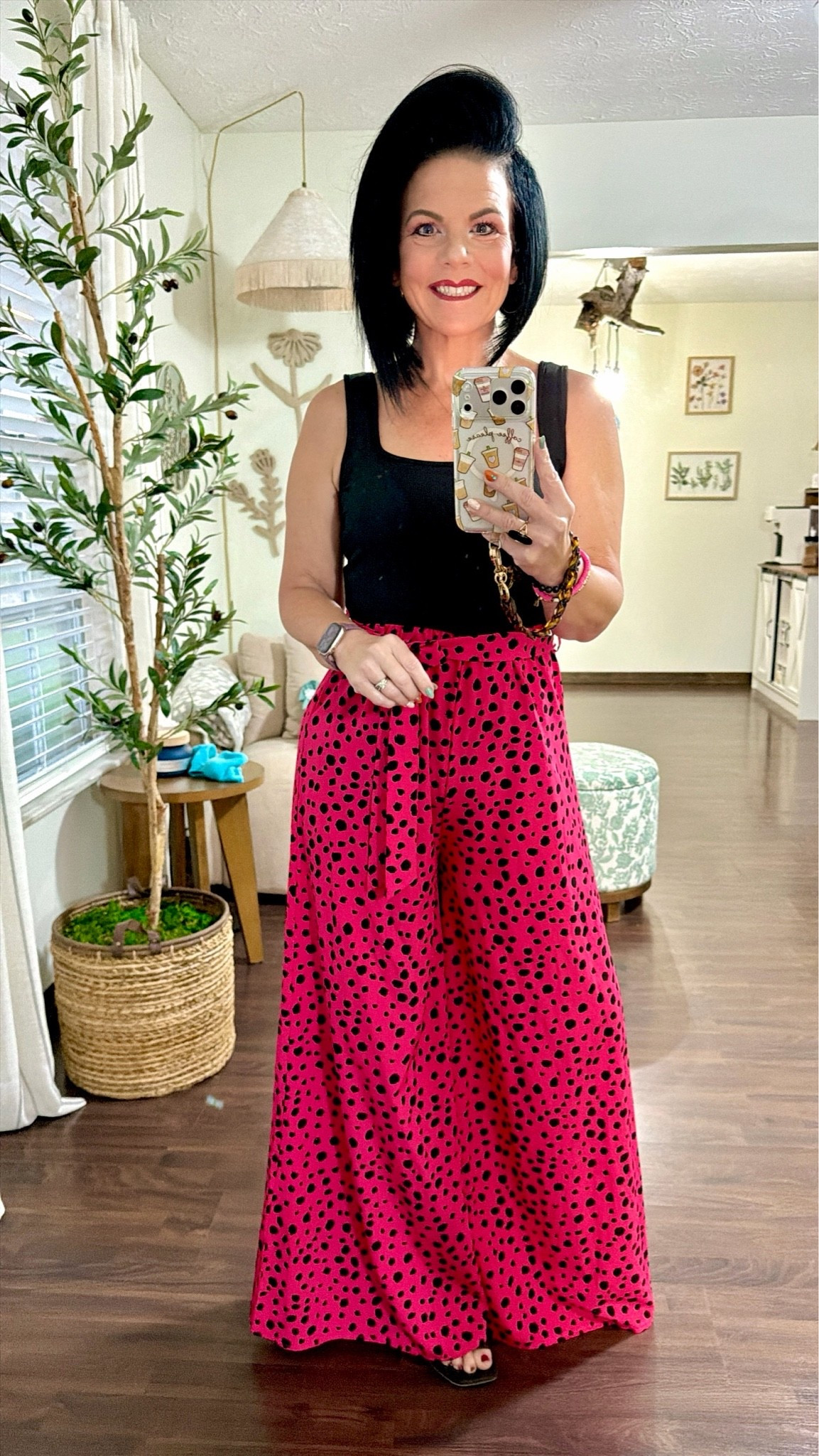 business casual workwear
Wide leg belted jumpsuit 
Size small TTS

#LTKOver40 #LTKootd #LTKWorkwear