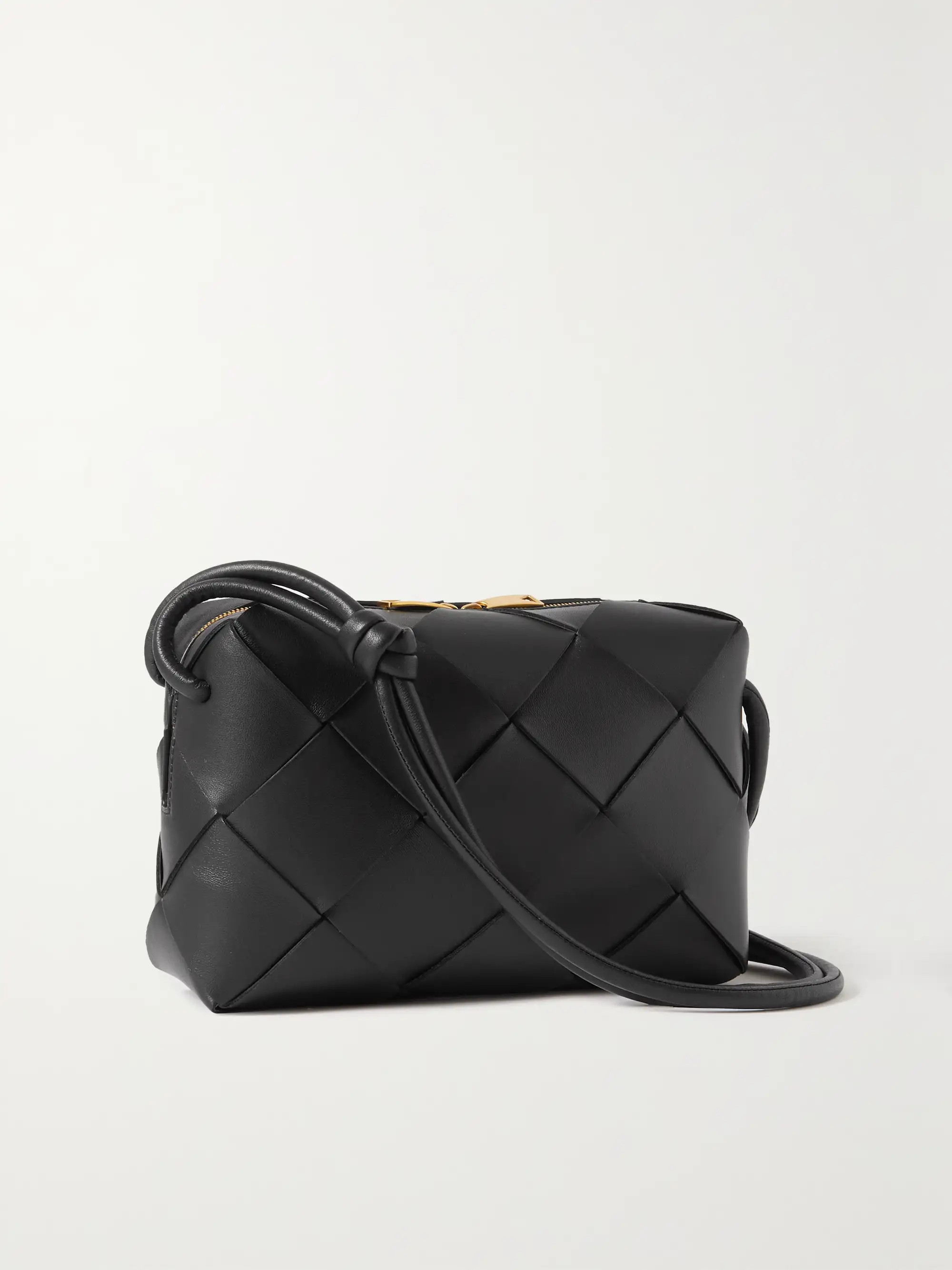 Camera small intrecciato leather shoulder bag | NET-A-PORTER (UK & EU)