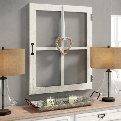 Faux Window Pane Wall Décor | Wayfair North America