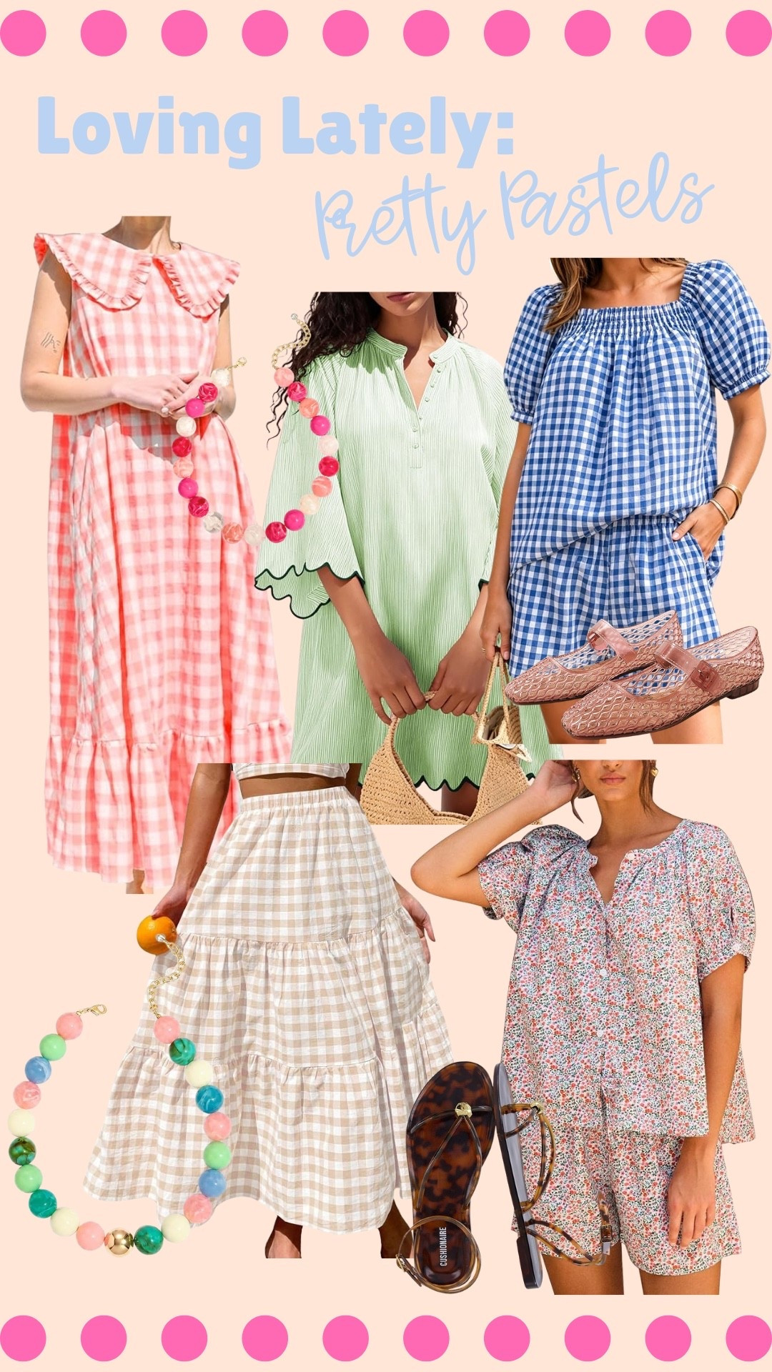 Current obsession: all things pastel (and gingham!)

#LTKootd #LTKSeasonal #LTKmomlife