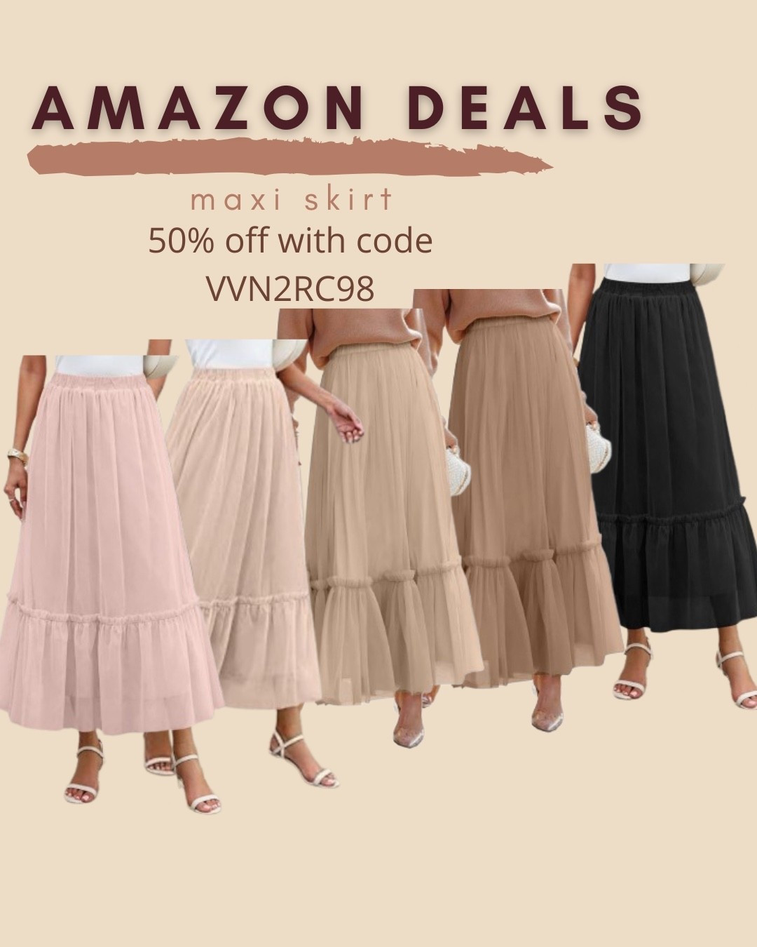 $14 ends 3/29

Amazon fashion
Amazon deals
Maxi skirt


#LTKSaleAlert