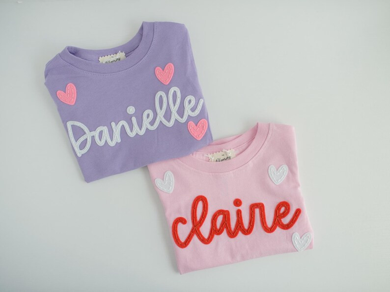 Hand-embroidered Valentine's Day Sweatshirt Xoxo Crewneck, Personalized Custom Love Crew Neck, Ma... | Etsy (US)