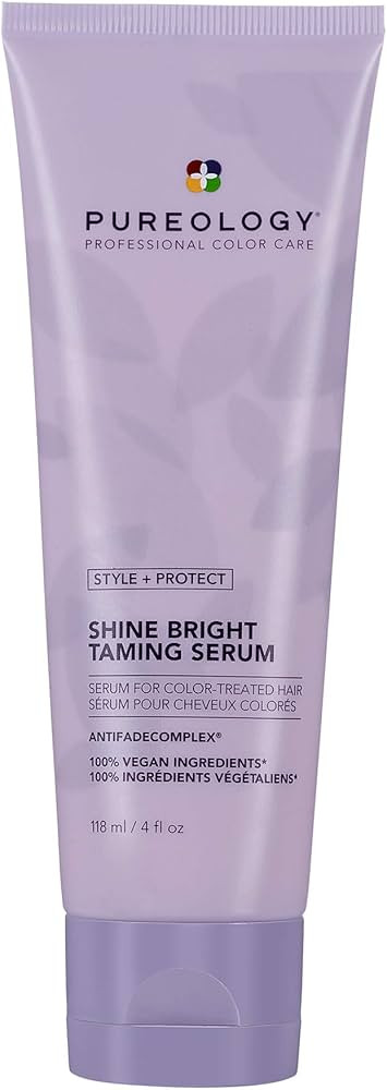 Pureology Style + Protect Shine Bright Weightless Hair Taming Serum | Fights Frizz | Vegan | Amazon (US)