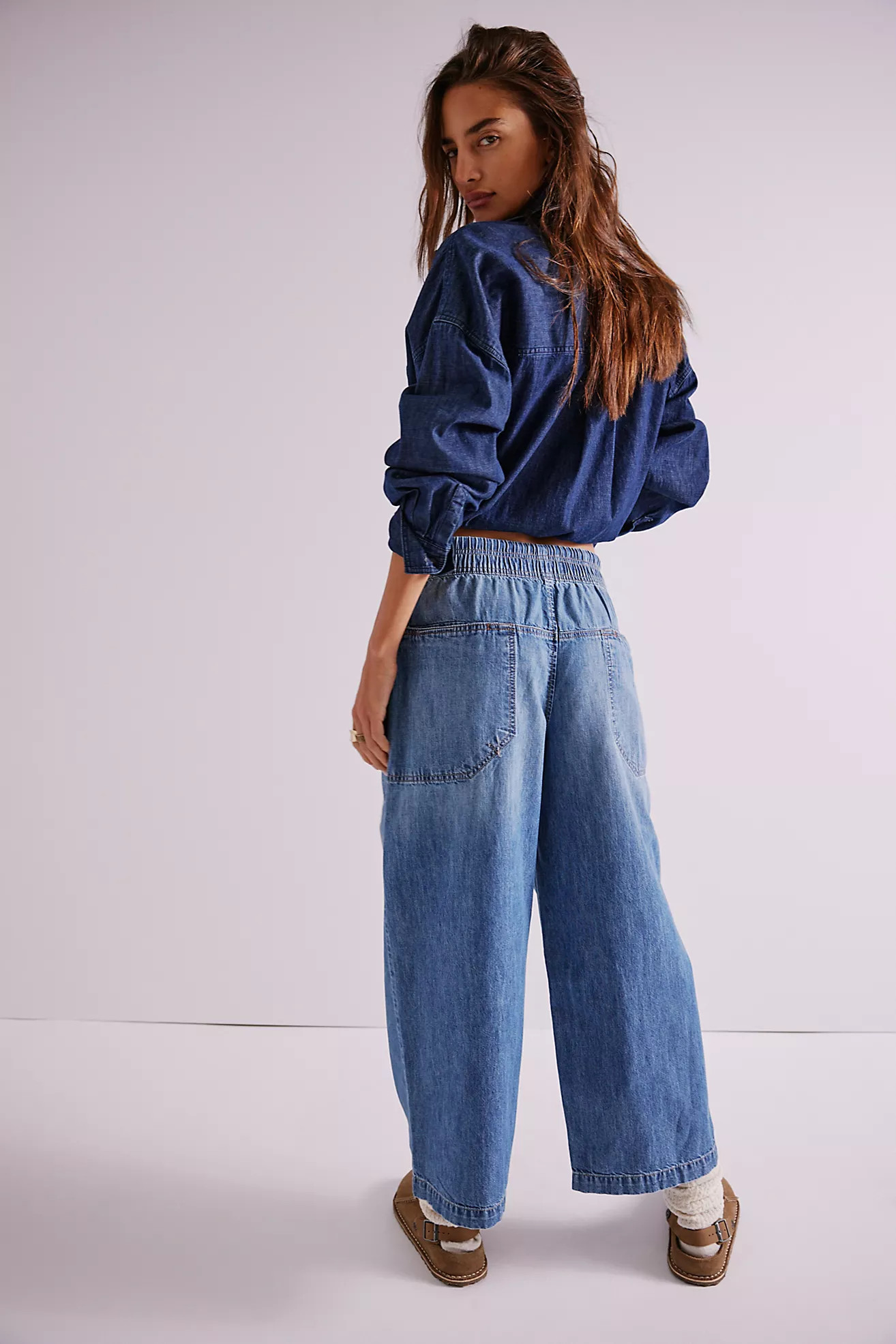 We The Free Easy Peasy Pull-On Jeans | Free People (Global - UK&FR Excluded)