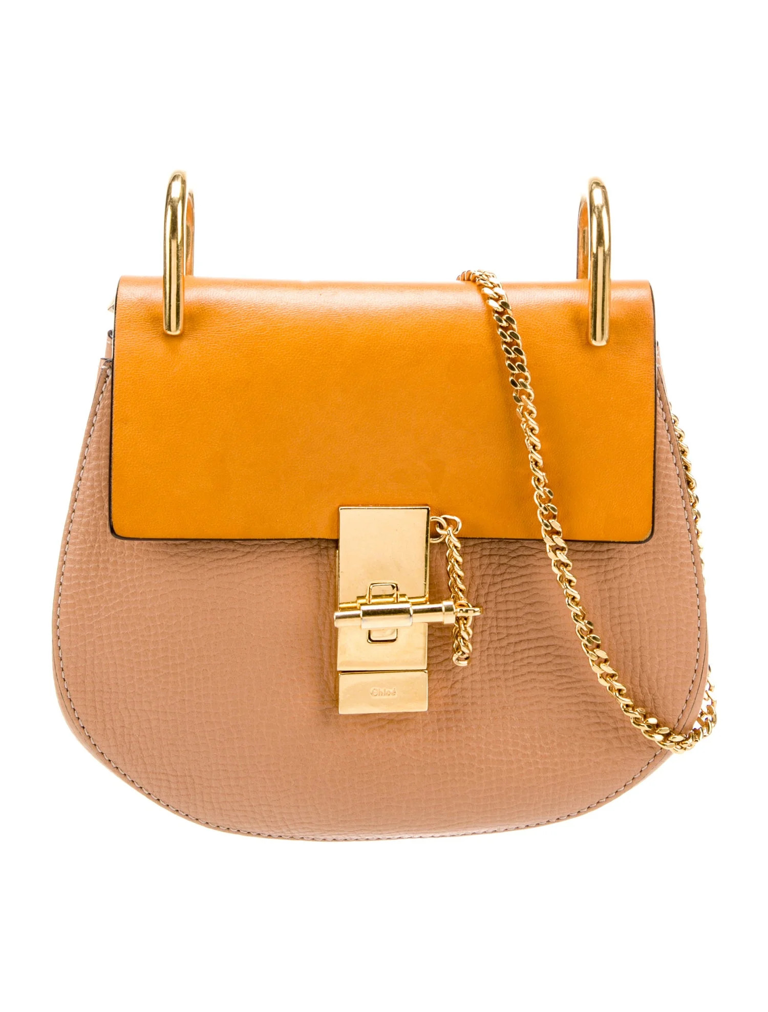 Chain Linked Leather Crossbody Bag | The RealReal