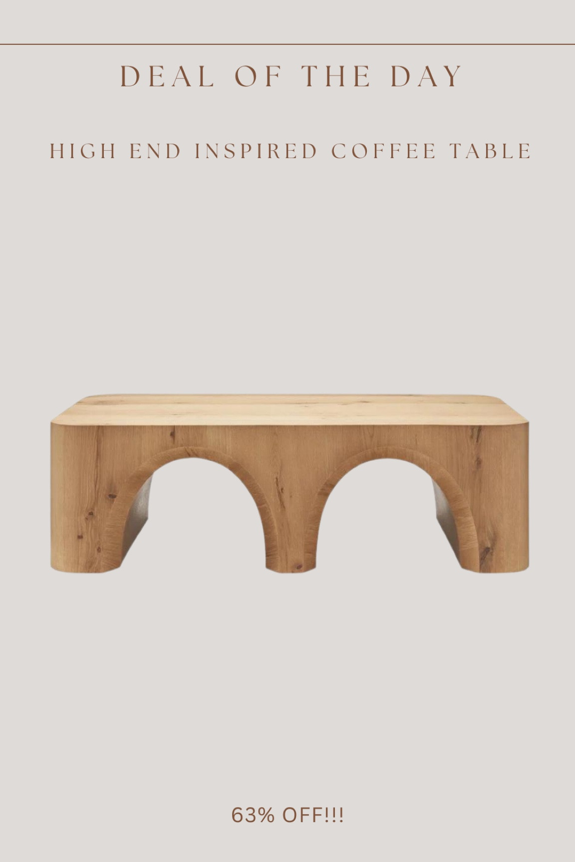 Stunning coffee table over 60% off! 😍😍😍

#LTKSaleAlert #LTKHome