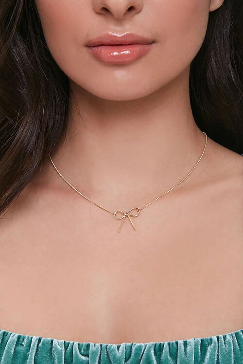 Bow Pendant Necklace | Forever 21 (US)