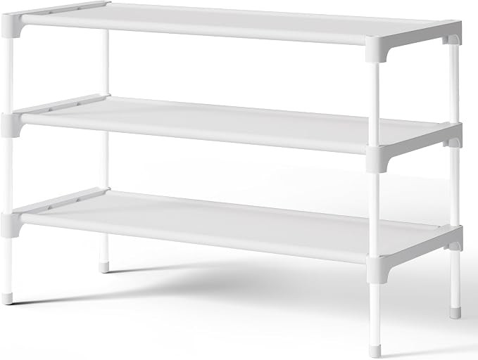 Kitsure Shoe Rack - Non-Woven Shoe Rack Shelf, Shoe Organizer for Closet, Entryway, Garage & Corr... | Amazon (US)